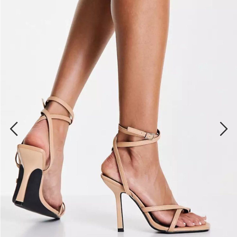 RAID Alayna Heeled Sandals in beige